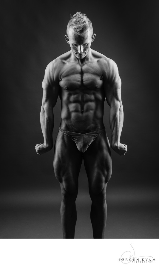 Fitnessfotografering hos Kvamfoto